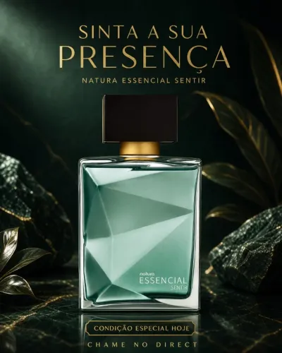 Deo Parfum Natura Essencial Sentir Masculino 100 mL