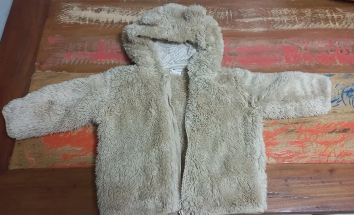 Casaco para bebê menino - Teddy Boom (Renner) - 6 a 9 meses - Em excelente estado