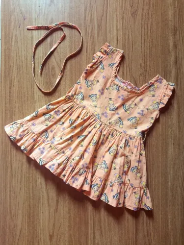 Bazar baby vestido veste de 6 meses a 1ano