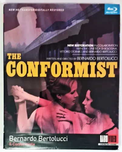 Blu-ray O Conformista - Bernardo Bertolucci Importado Raro Impecável com livreto