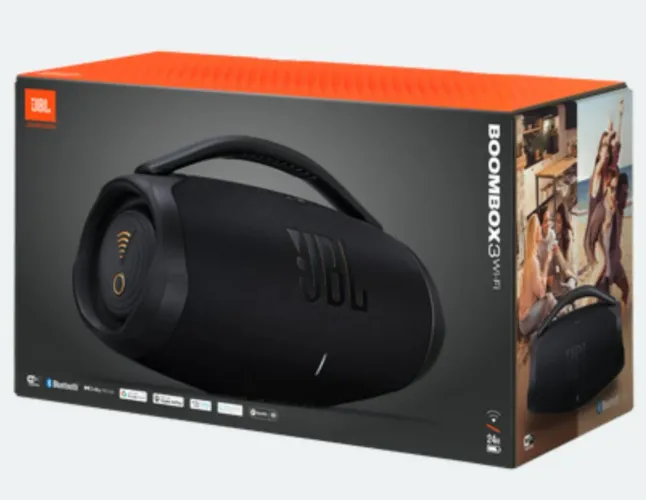 Caixa JBL Boombox 3 Wi-Fi (Case Incluso)