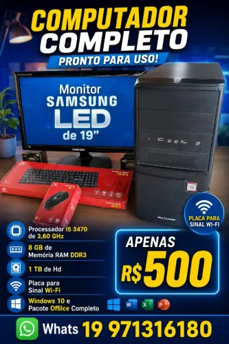 i5 Completo e Pronto Para Uso