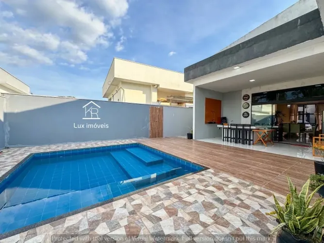 Reserva do Parque / 220m2 / 3 suítes / semi mobiliado / piscina / edícula
