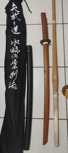 Acessórios para kendo, kenjutsu, iaijutsu | Bokuto + Hakama + tabi + kimono etc