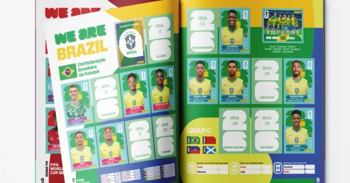 Figurinhas avulsas Copa do mundo 2026 - Pronta entrega e encomendas