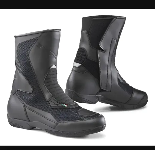 Bota moto Tcx Zephyr Flow Preta - estado de nova
