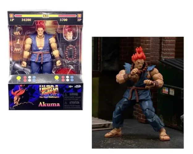 Ultra Street Fighter II AKUMA Jada Toys