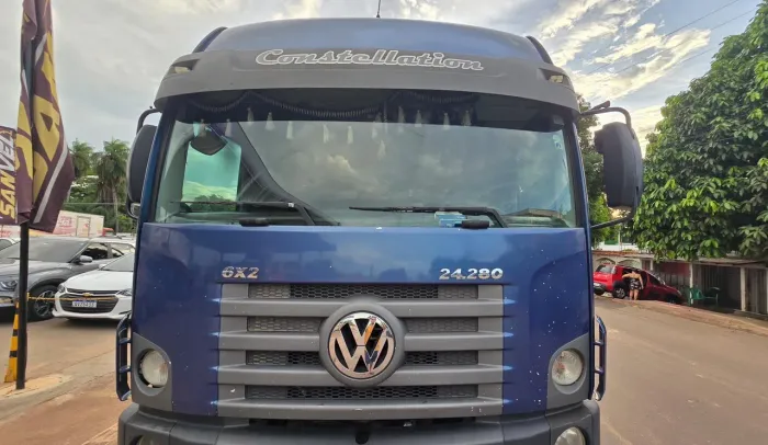 LEIA O ANUNCIO, R$: 395.000 VW 24.280 CRM 6X2 TRUCADO - PLATAFORMA COM GUINCHO ?