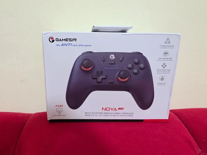 CONTROLE SEM FIO GAMESIR NOVA LITE LACRADO!