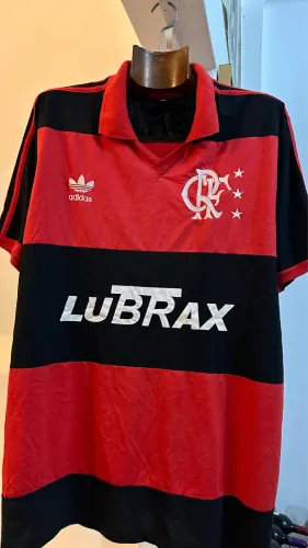 Camisa retrô Flamengo - Lubrax