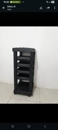 CARRINHO CABELEIREIRO USADO EM BOM ESTADO