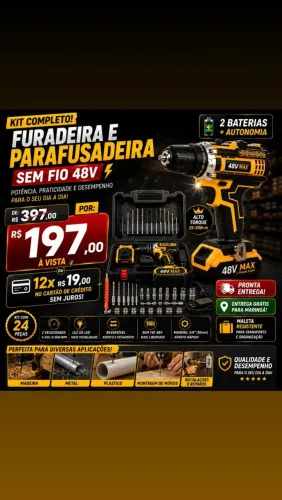 Furadeira e parafusadeira