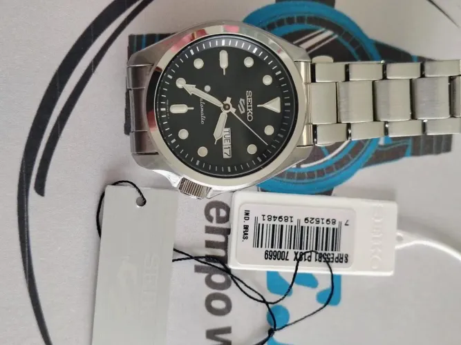 RELOGIO NEW SEIKO 5 SRPE55B1