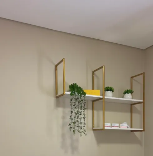 Prateleira estilo industrial