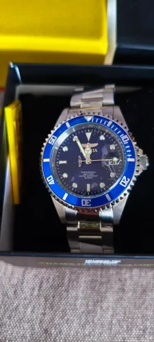 Relógio Invicta Pro diver azul, novo