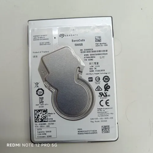 HD 500 GB notebook Seagate slim barracuda PS4 Xbox