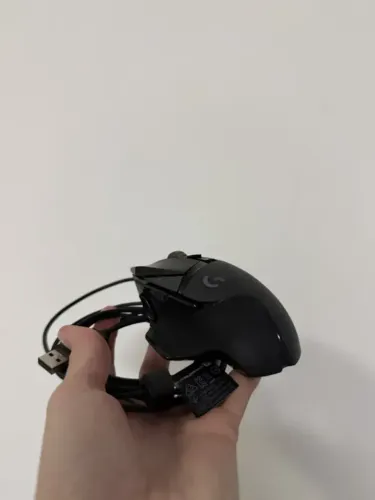 Mouse Gamer Logitech G502 Hero 25K com Fio 11 Botões RGB