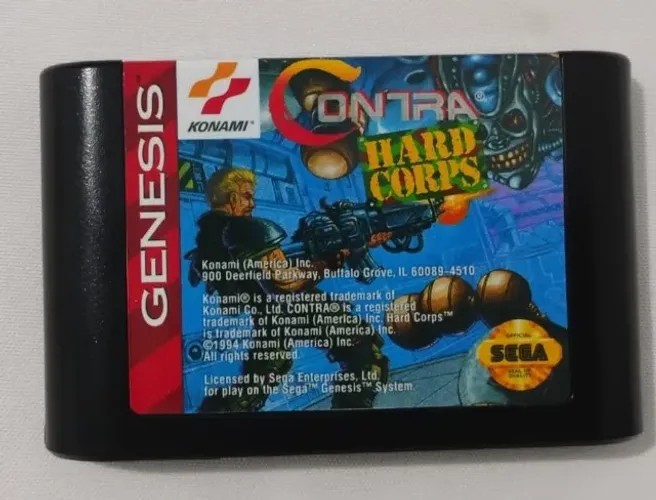 Contra Hard Corps Mega Drive