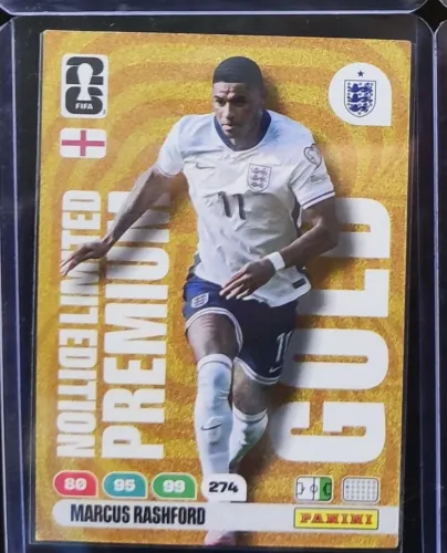 Card Adrenalyn LIMITED EDITION PREMIUM GOLD