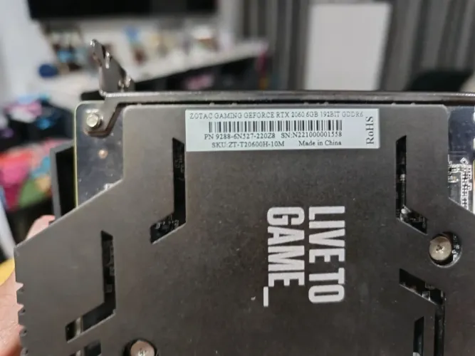 Rtx 2060 6gb novíssima 
