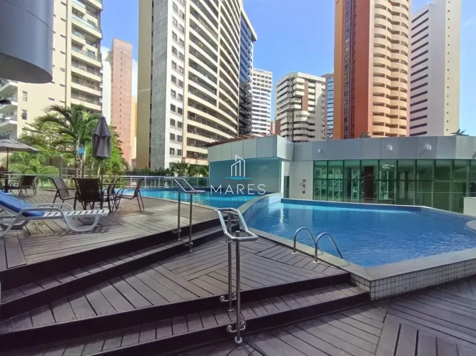 Apartamento Mobiliado, Meireles, 02 Quartos