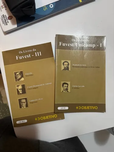 livros objetivo da fuvest/unicamp