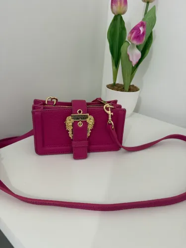 Bolsa em couro Versace jeans culture