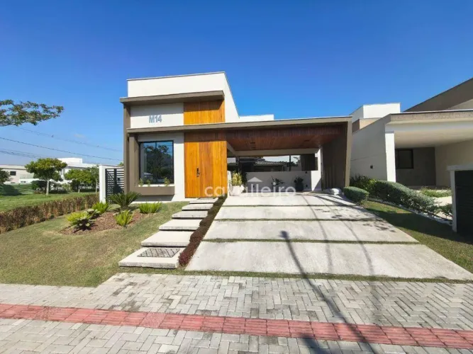 Alphaville 1 Casa 3 Quartos, 3 Suítes, Piscina, Sauna, Área Gourmet,, 205 m² por R$ 2.360.