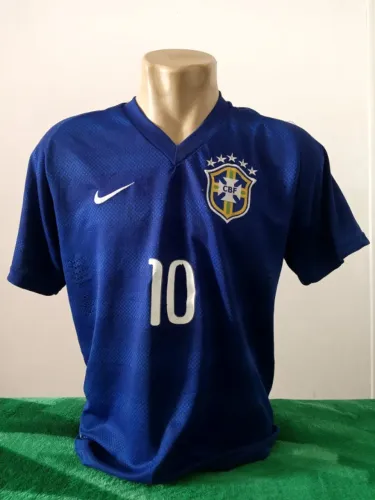 Camisa da Seleção do Brasil 2014 Nike #10 Away