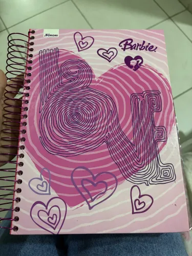 caderneta barbie anos 2000