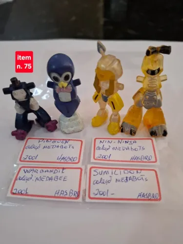 MEDABOTS - PERSONAGENS PARA RESTAURO ANO 2001