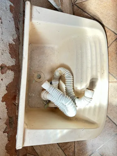 Tanque de louça para lavanderia