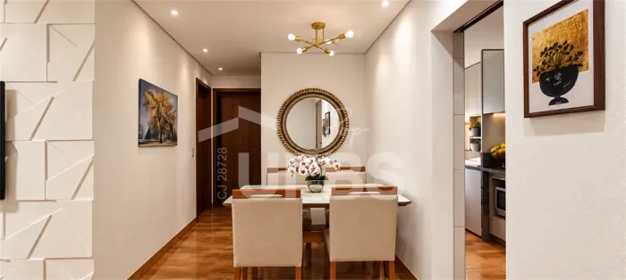 Apartamento à venda no Parque Amazônia | 62 m² | 2 quartos | 1 suíte | Residencial Aporé