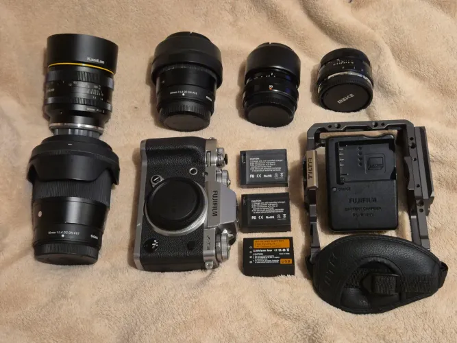 Fuji X-T3 + 5 Lentes + Cage