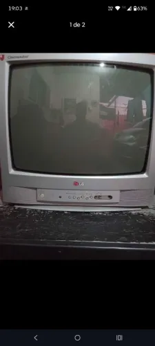 Tv de tubo com conversor