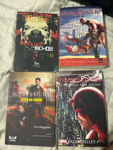 4 Livros usados