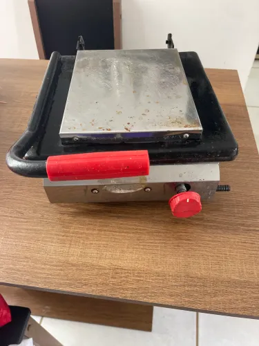 Chapa de lanche a gás 