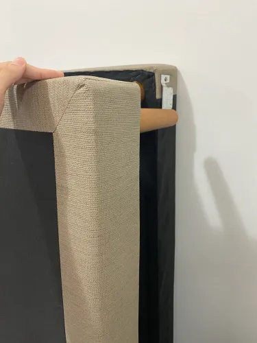 Vendo, base de cama NOVA, 1 ano de uso