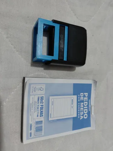 Carimbo + Bloco de notas/Recibo (Pago)