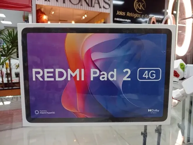 TABLET REDMI PAD 2 4G 128GB/4GBRAM - CINZA