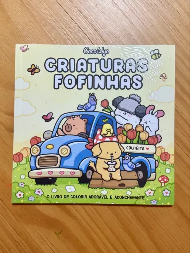 Livro de colorir Criaturas Fofinhas - da Coco Wyo