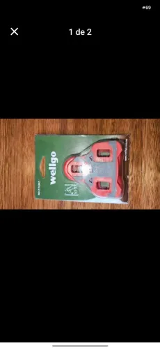 Taco pedal clip speed Wellgo (Look)