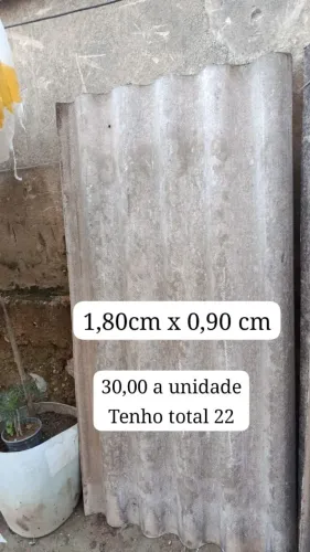 Telhas amianto