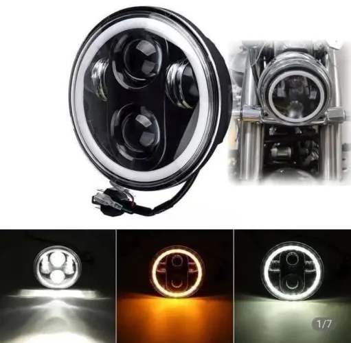 Bloco farol led para HD Sportster 883 1200