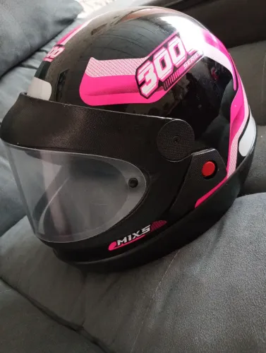 Capacete Feminino Automático
