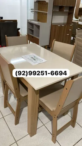 mesa de jantar 4 lugares barata