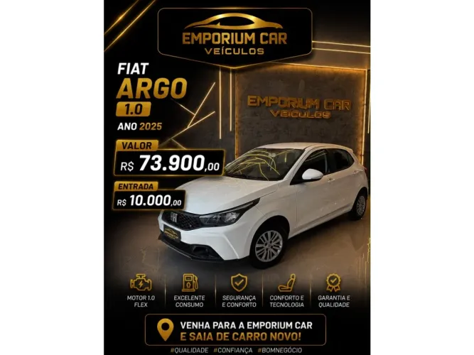 Fiat Argo Drive 1.0 6V Flex 2025