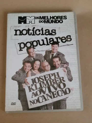 DVD Os Melhores Do Mundo - Notícias Populares Joseph Klimber