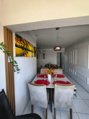 3 quartos, mobiliado por R$450Mil na praia do Bessa