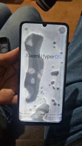 Poco c65 com defeito na tela 